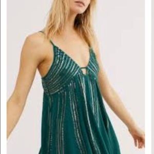 Free People Here She Is Slip Dress